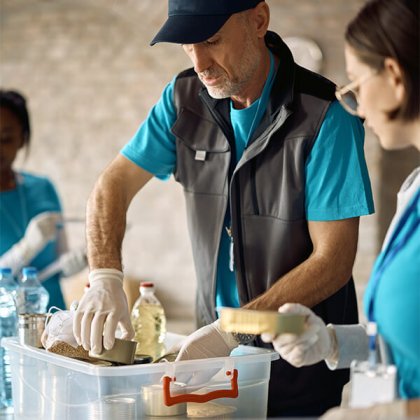 Blessed Sacrament Catholic Church Food Pantry Volunteer in Syracuse