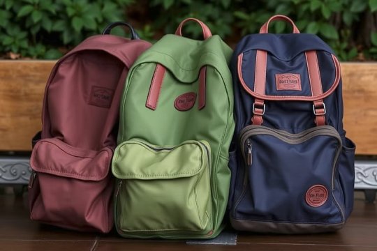 backpacks at Catholic Church in Syracuse NY