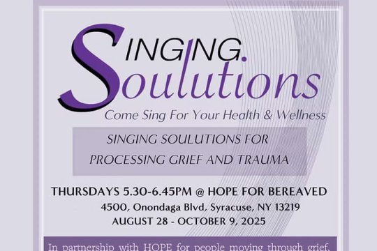 singing solutions flyer