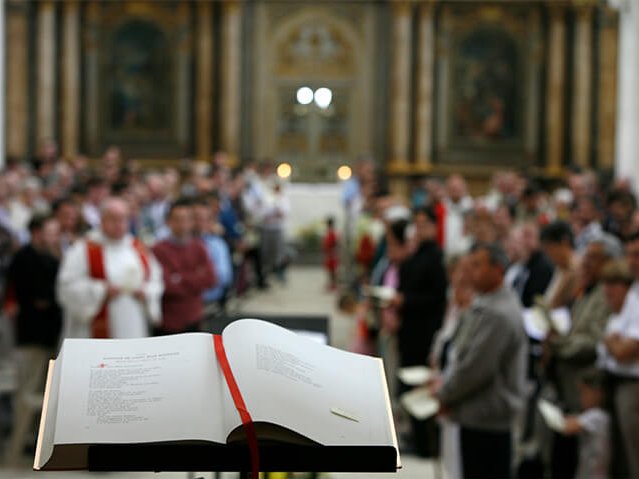 Deacon at Catholic Church in Syracuse NY